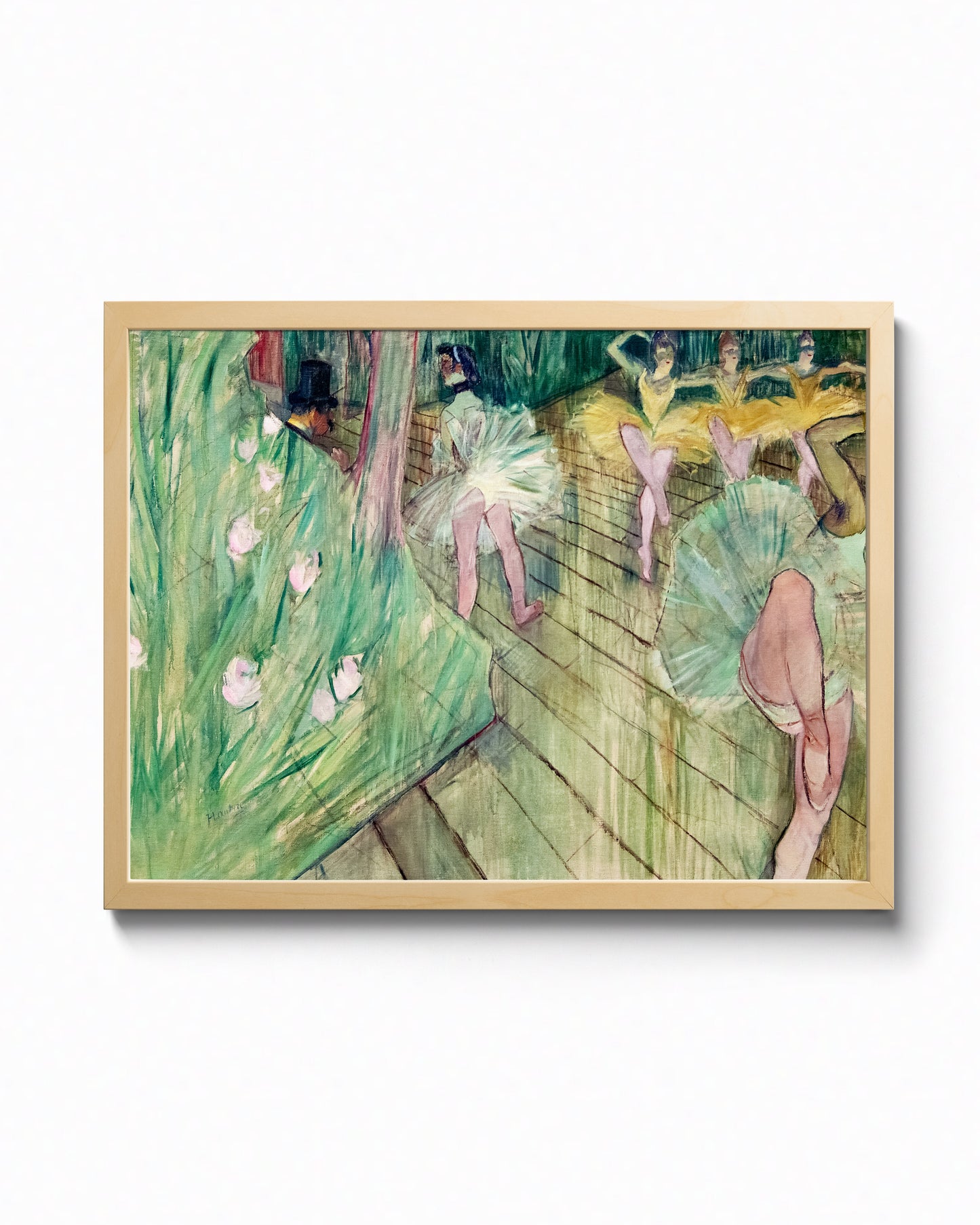 Ballet Scene by Henri de Toulouse Lautrec