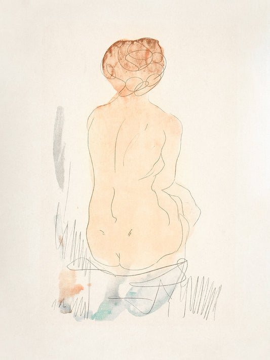 Seated Nude by Auguste Rodin