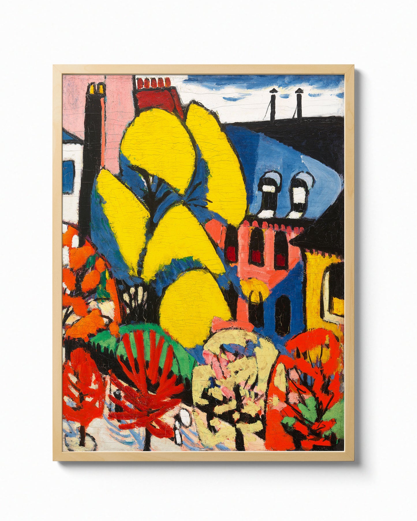 Trees in Paris by Henry Lyman Saÿen
