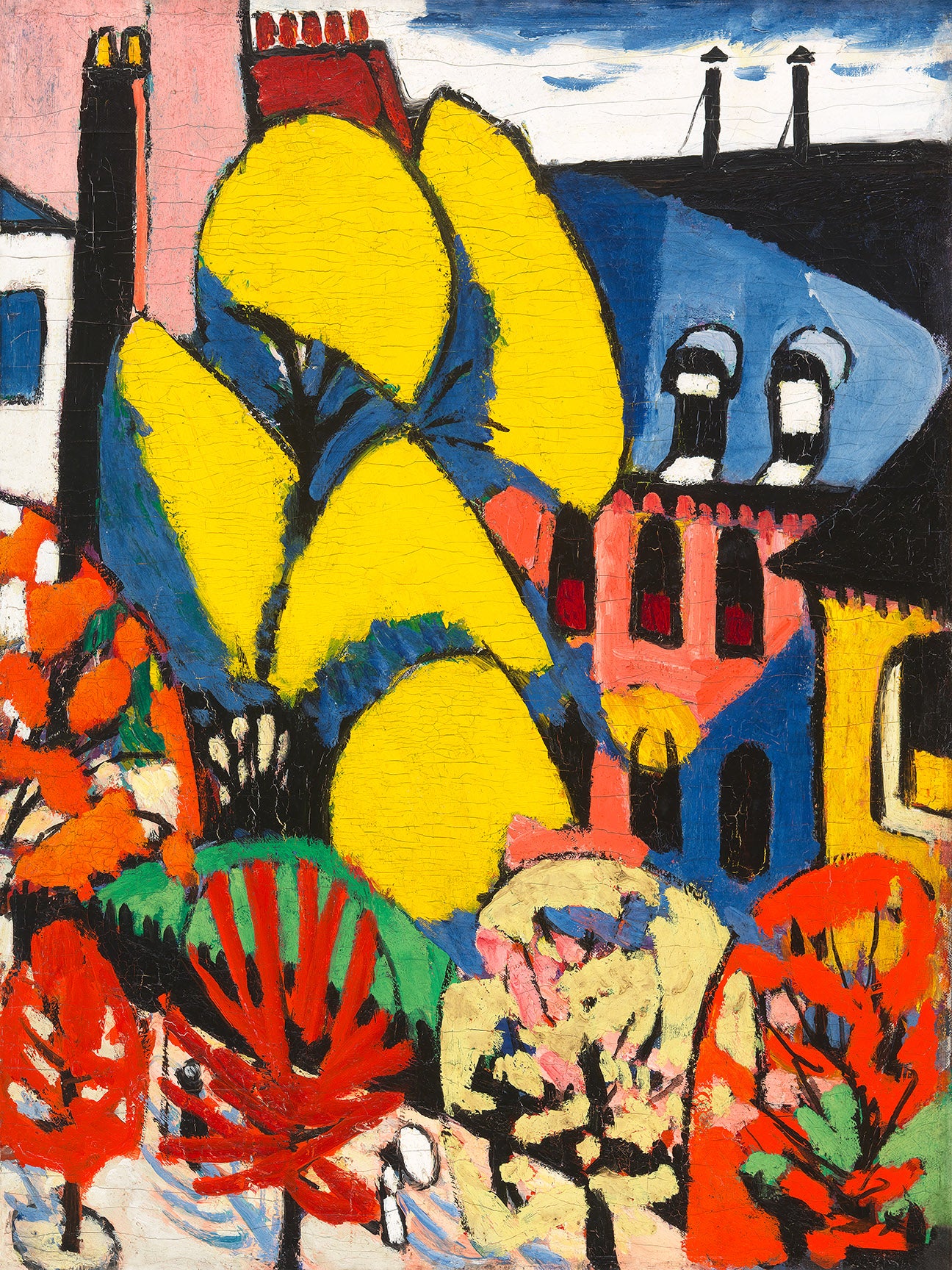 Trees in Paris by Henry Lyman Saÿen