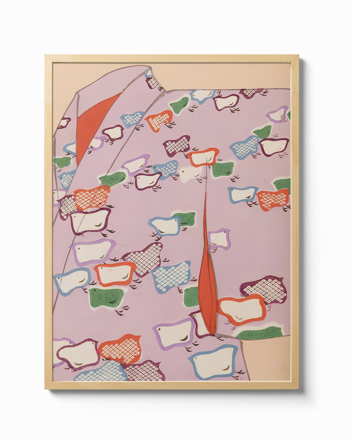 Birds, Kimono Design