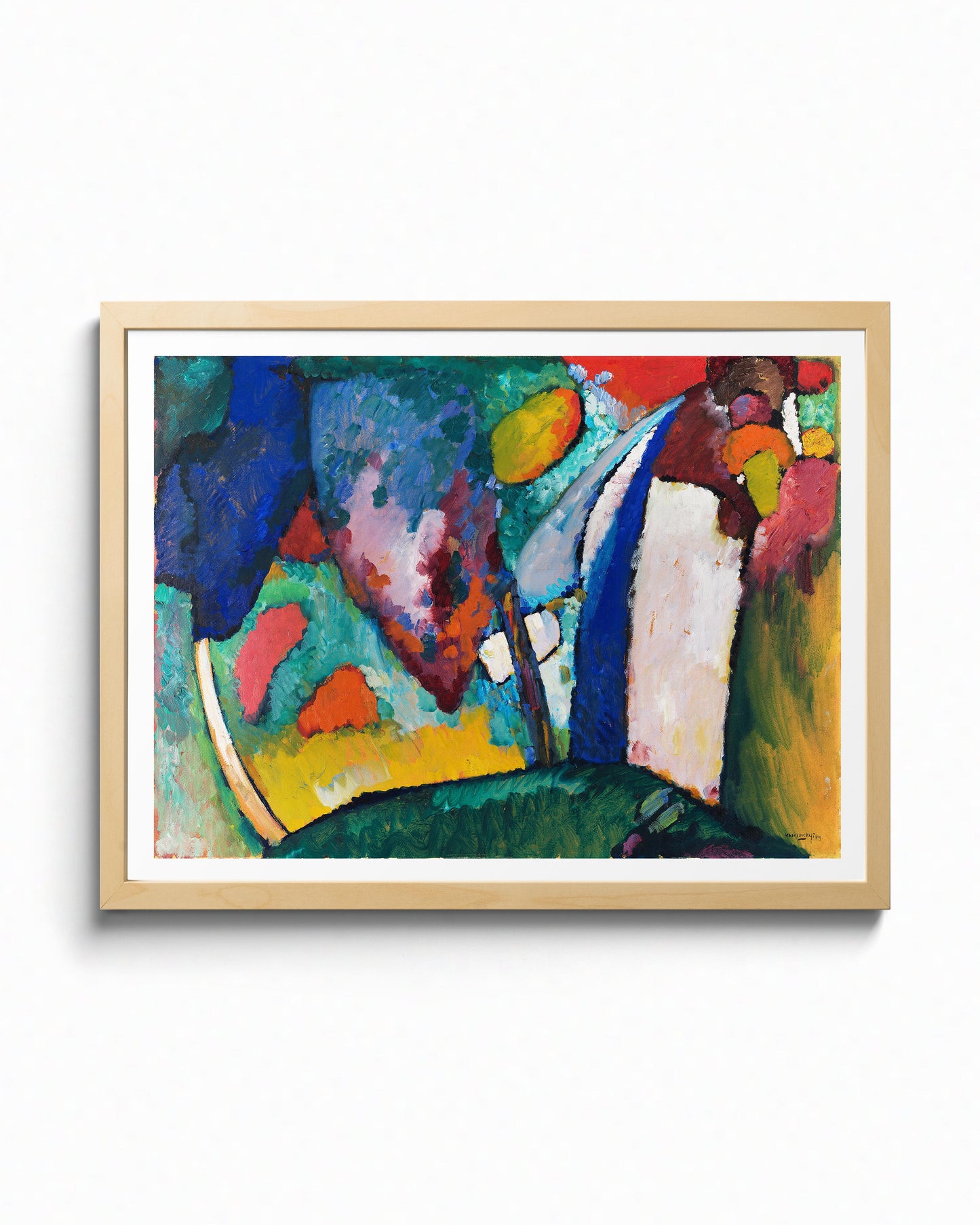 The Waterfall by Kandinsky