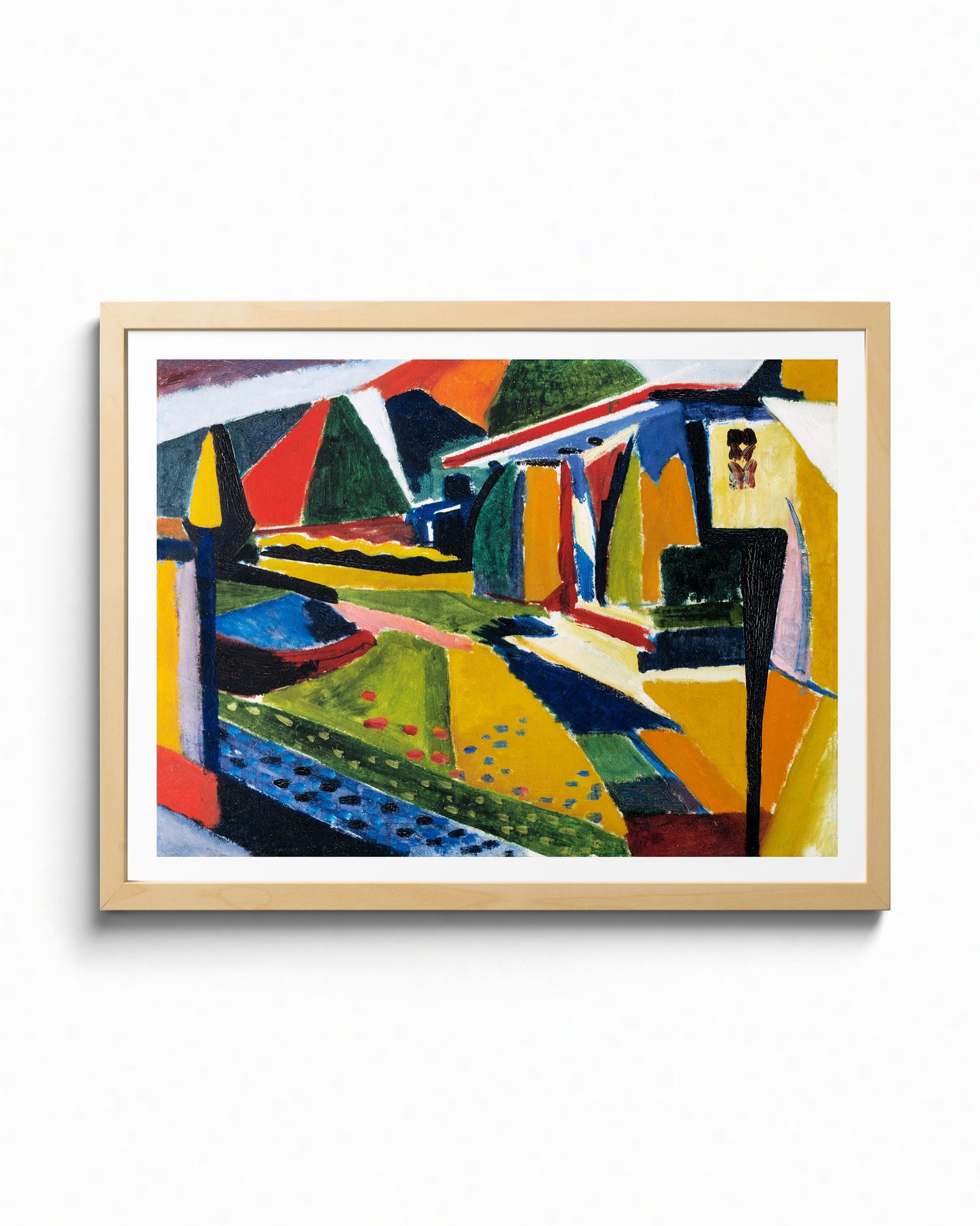 Abstract Landscape by Henry Lyman Saÿen