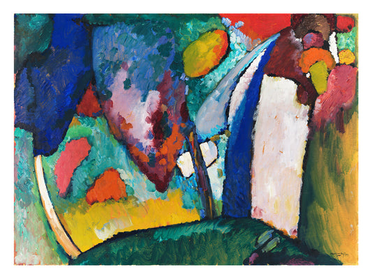 The Waterfall by Kandinsky