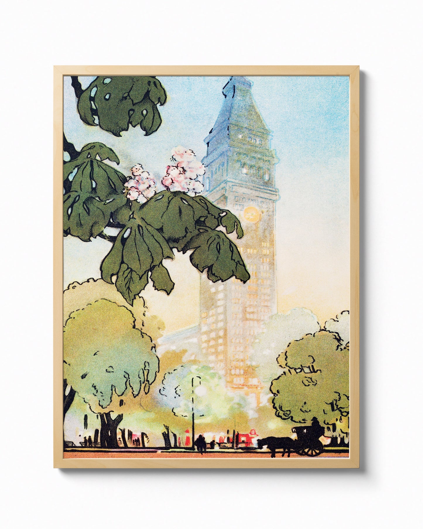 Metroplitan Tower on Summer Evening by Rachael Robinson Elmer