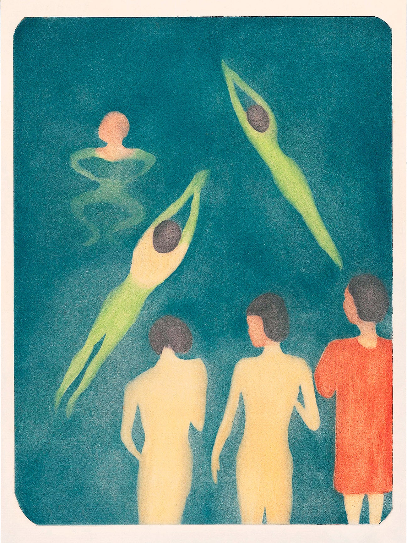 Swimmers by Eduard Munch