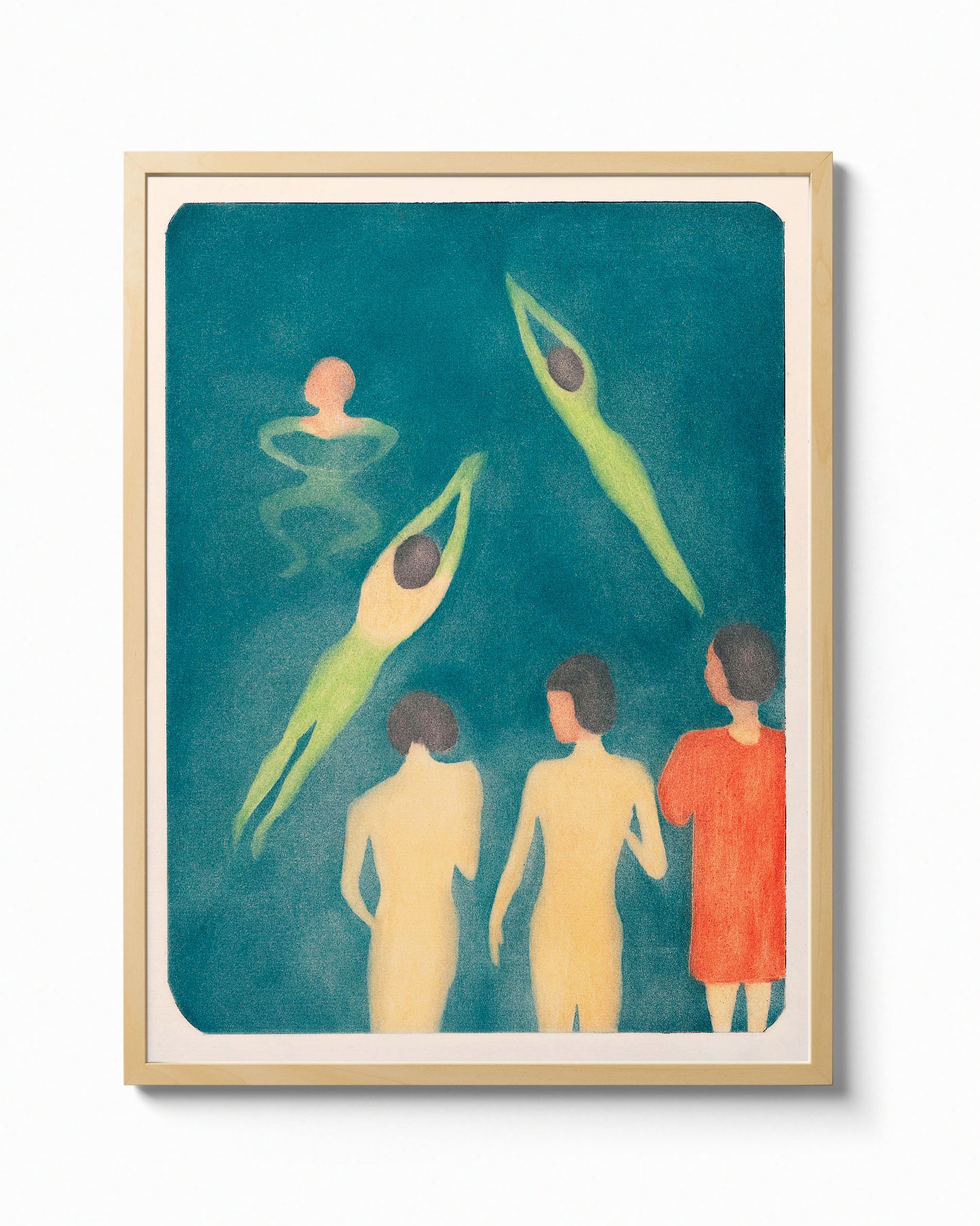 Swimmers by Eduard Munch