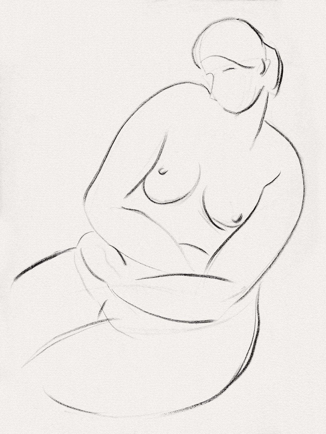 Seated Nude